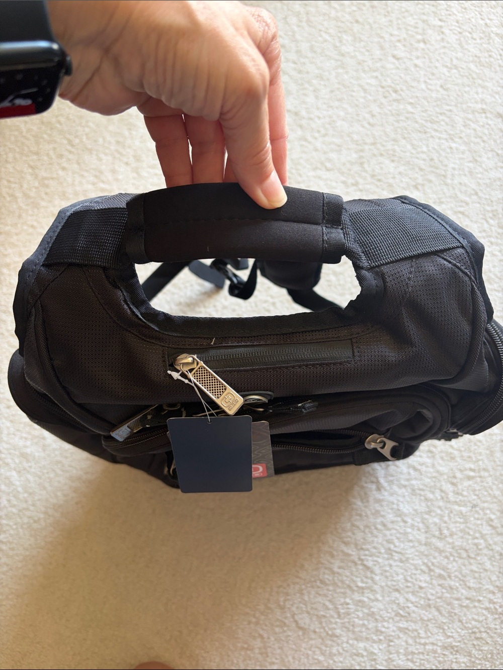 Black OGIO Metro Backpack with F-150 Logo - Picture 6 of 10